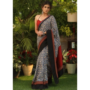 Luxurious Pure Mulmul Cotton Silk Saree - Timeless Elegance & Comfort