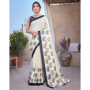 Luxurious Art Silk Saree by SHIV TEXTILES