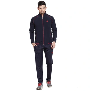 Vella Navy Blue Color Tracksuit