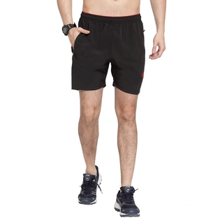 Vella Black Red Color Shorts