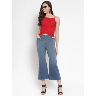 River of Design Ivana Mobility Flare Jeans