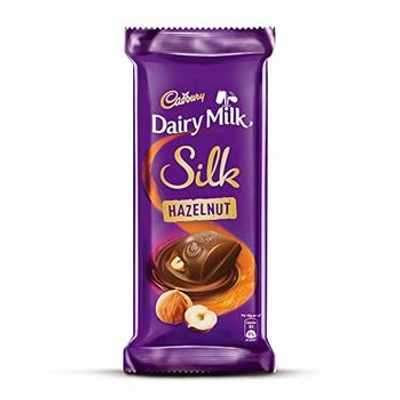 Cadbury Dairy Milk Silk Hazelnut Chocolate Bar Pouch, 6 X 58 g