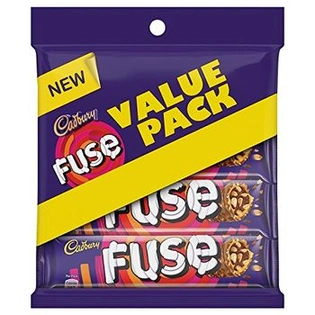 Cadbury Fuse Chocolate Value Pack, 135g (Pack of 6)