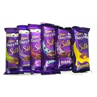 Cadbury Dairy Milk Silk Pack Of 6 Combo,335Gms