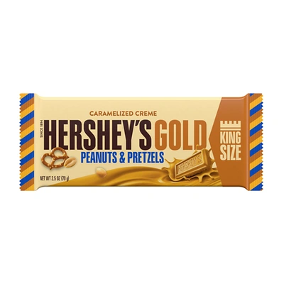 HERSHEY'S GOLD King Size Bar, 2.5 oz