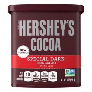 HERSHEY'S SPECIAL DARK Chocolate Cocoa Can, 8 oz