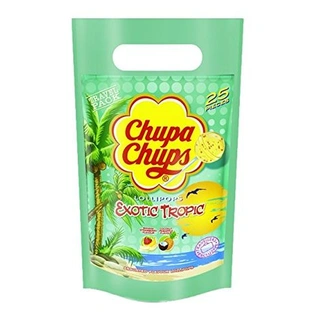 Chupa Chups Exotic Tropic Assorted Flavour Lollipops, 300g