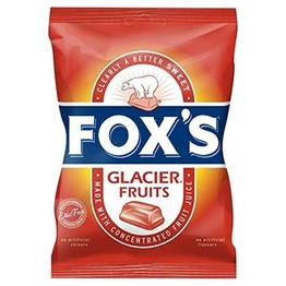 Fox's Glacier Fruit Mints, 130g [No Artificial Colours]