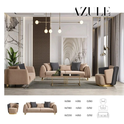 AZULE SOFA SET BY QASAHOME