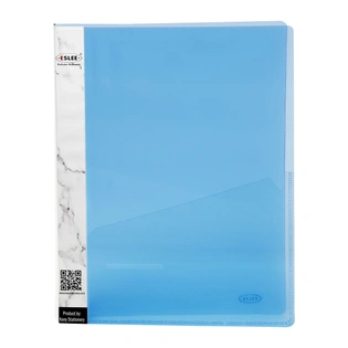 Eslee Clear Big Punchless Clip File | Timex Clip File | Best for FC Size Paper | File for Documents, Projects and Certificates | (EC22FC)