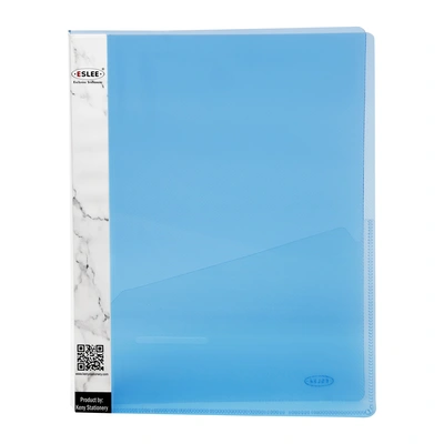 Eslee Clear Big Punchless Clip File | Timex Clip File | Best for A4 Size Paper | File for Documents, Projects and Certificates | (EC22A4)