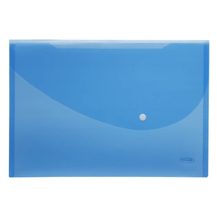 Eslee Transpartent Envelope File | Document Folder | Best for FC / FS / Foolscap / Legal Size | Plain Texture | Snap Button Closure |(ET261FC)