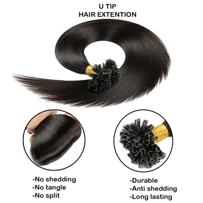 U-Tip Hair Extension Long Lengths 24", 26", 28"