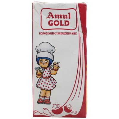 Amul Gold Homogenised Standardised Milk