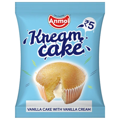 Anmol Vanilla Cake with Vanilla Cream