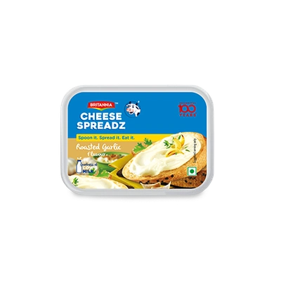 CHEESE SPREADZ ROASTED GARLIC