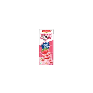 WINKIN’ COW STRAWBERRY THICK SHAKE - TETRAPAK