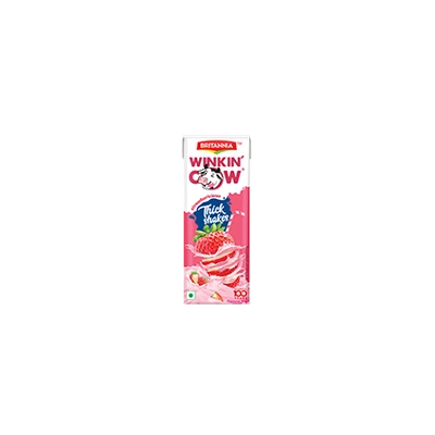 WINKIN’ COW STRAWBERRY THICK SHAKE - TETRAPAK