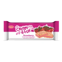 CRÈME 4 FUN STRAWBERRY - PACK SIZE 43X120