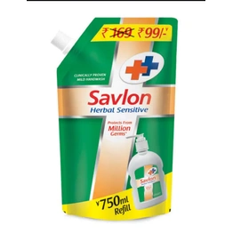 Savlon Herbal Sensitive Handwash Refill -750ml