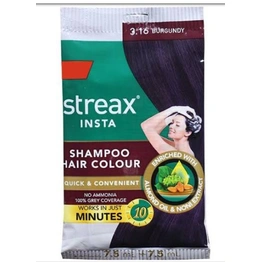 streax Shampoo Hair Colour Burgundy 3.16