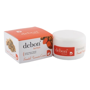 DEBON HERBALS SANDAL TURMERIC CREAM