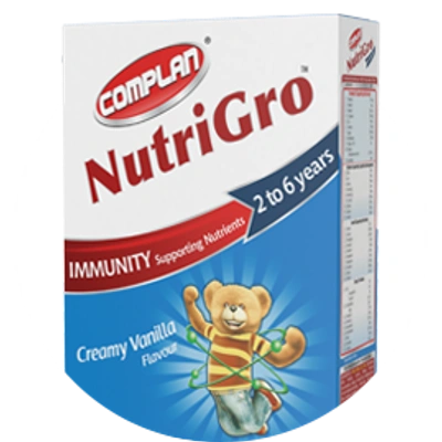 COMPLAN NUTRIGRO CREAMY VANILLA FLAVOUR