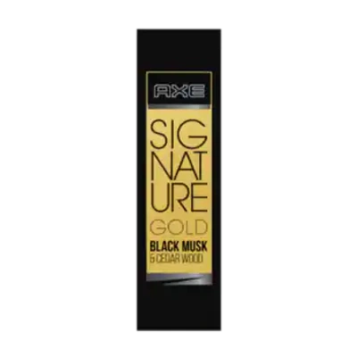 Axe Signature Gold, Black Musk & Cedar Wood