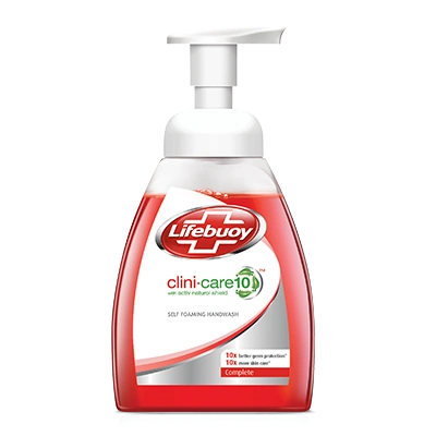 Lifebuoy Clini-Care Self Foaming Handwash Total 10