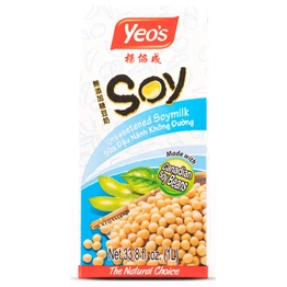 UNSWEETENED SOY MILK