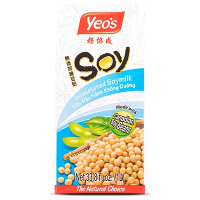 UNSWEETENED SOY MILK