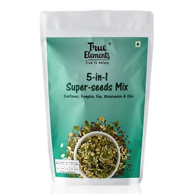 TRUE ELEMENTS 5-IN-1 SUPER SEEDS MIX 250GM