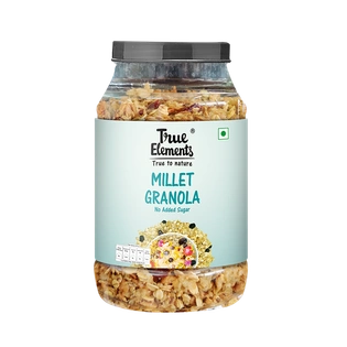 TRUE ELEMENTS MILLET GRANOLA 750GM