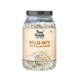 TRUE ELEMENTS ROLLED OATS WITH HONEY AND ALMONDS 1.2KG