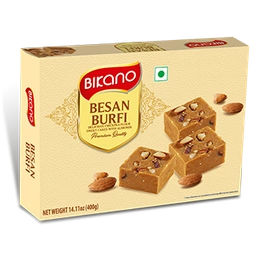 BIKANO BESAN BARFI 20 RS