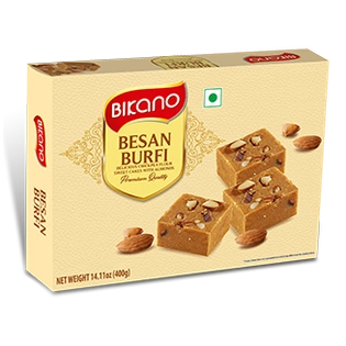 BIKANO BESAN BARFI 20 RS