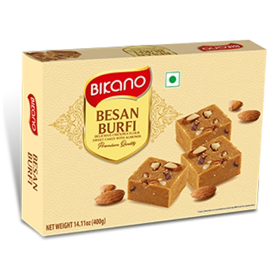 BIKANO BESAN BARFI 20 RS