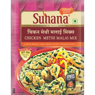 Suhana Chicken Methi Malai Spice Mix Pouch