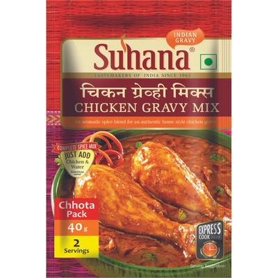 Suhana Chicken Gravy Spice Mix Pouch