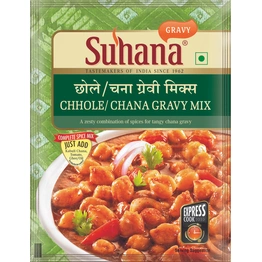 Suhana Chhole Chana Gravy Spice Mix Pouch