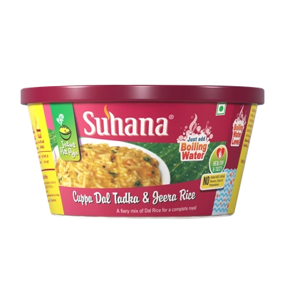 Suhana Dal Tadka & Jeera Rice Cuppa