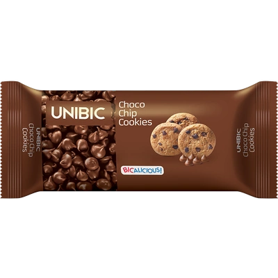 UNBIC Chocolate Chip Cookies 75gm