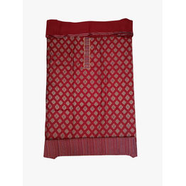 KALA SANSKRUTI RETAIL PVT.LTD. All Over Maroon Color Cotton Satin Printed Dress