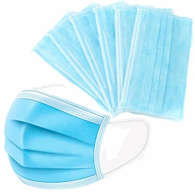 Face Mask, Non Woven, Non Sterile. Elastic Loop