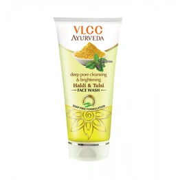 Deep Pore Cleansing & Brightening Haldi & Tulsi Face Wash