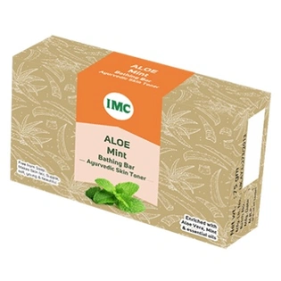 Aloe Mint Bathing Bar Ayurvedic skin toner (75G)