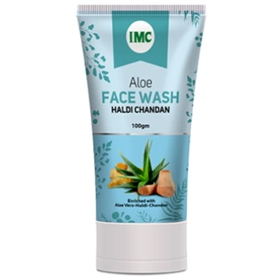 ALOE FACE WASH WITH HALDI AND CHANDAN (100g)