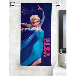 Athom Trendz Disney Frozen Kids Bath Towel 350 GSM 60x120 cm (Blue)(SKU-L2)