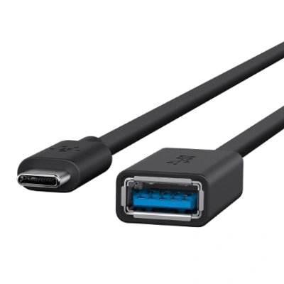 BEL ADPT USB 3.0 TYPE C A 5GBPS 1.5A BLK