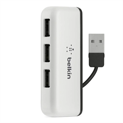 BEL USB 2.0 4-PORT TRAVEL HUB (New FOB)